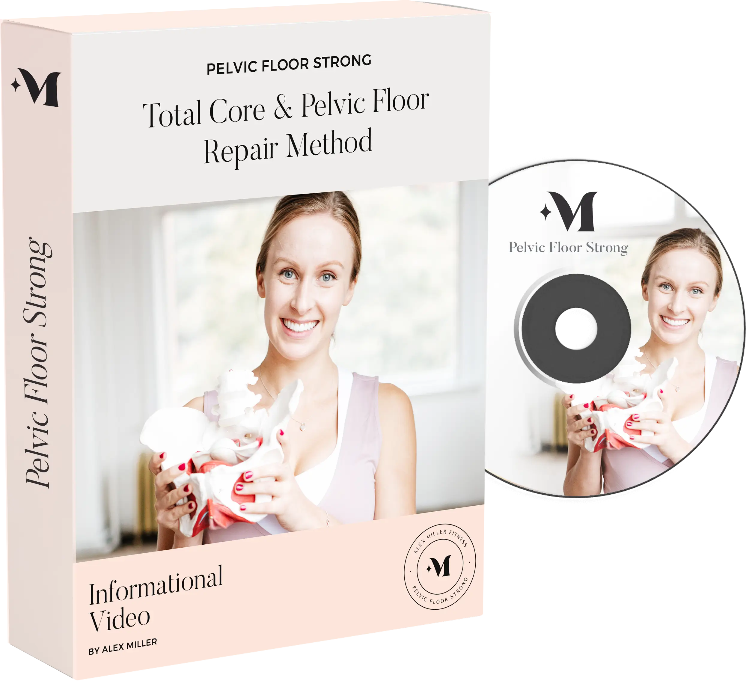 Pelvic Floor Strong Program informational manual by Alex Miller.